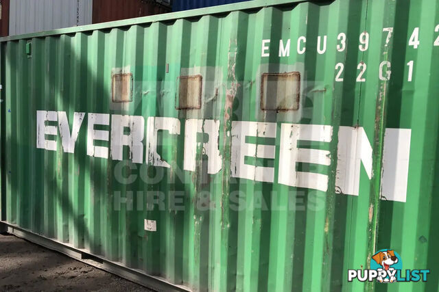 20' STANDARD HEIGHT SHIPPING CONTAINER