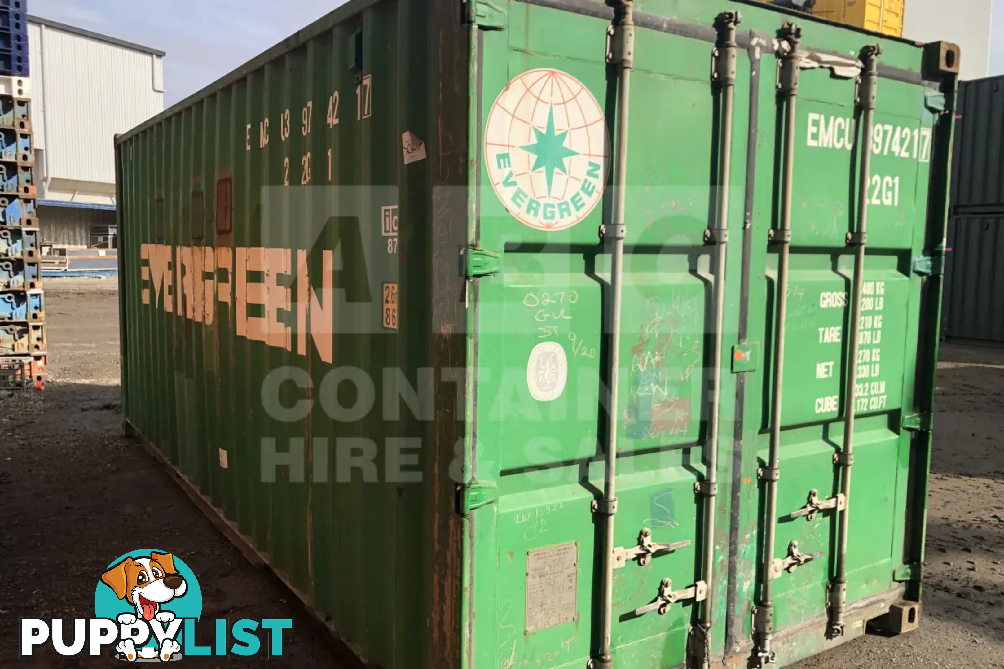 20' STANDARD HEIGHT SHIPPING CONTAINER