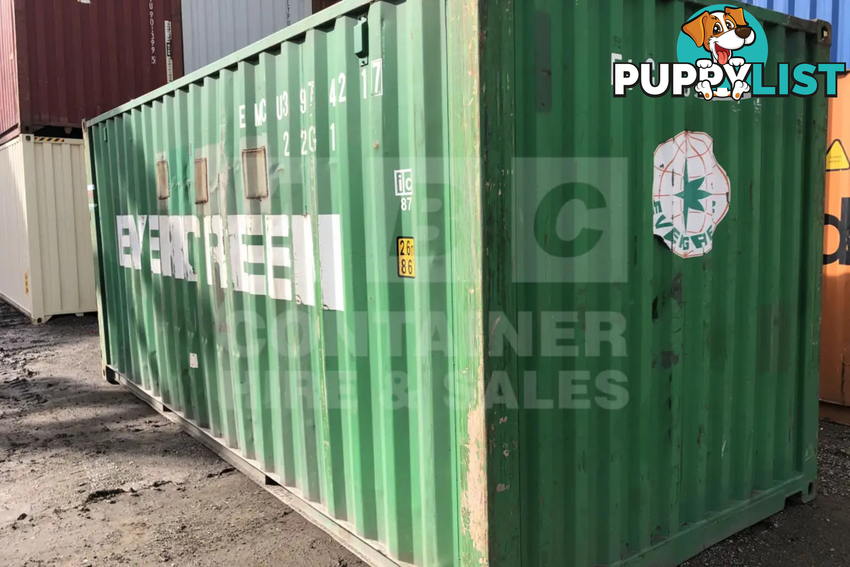20' STANDARD HEIGHT SHIPPING CONTAINER