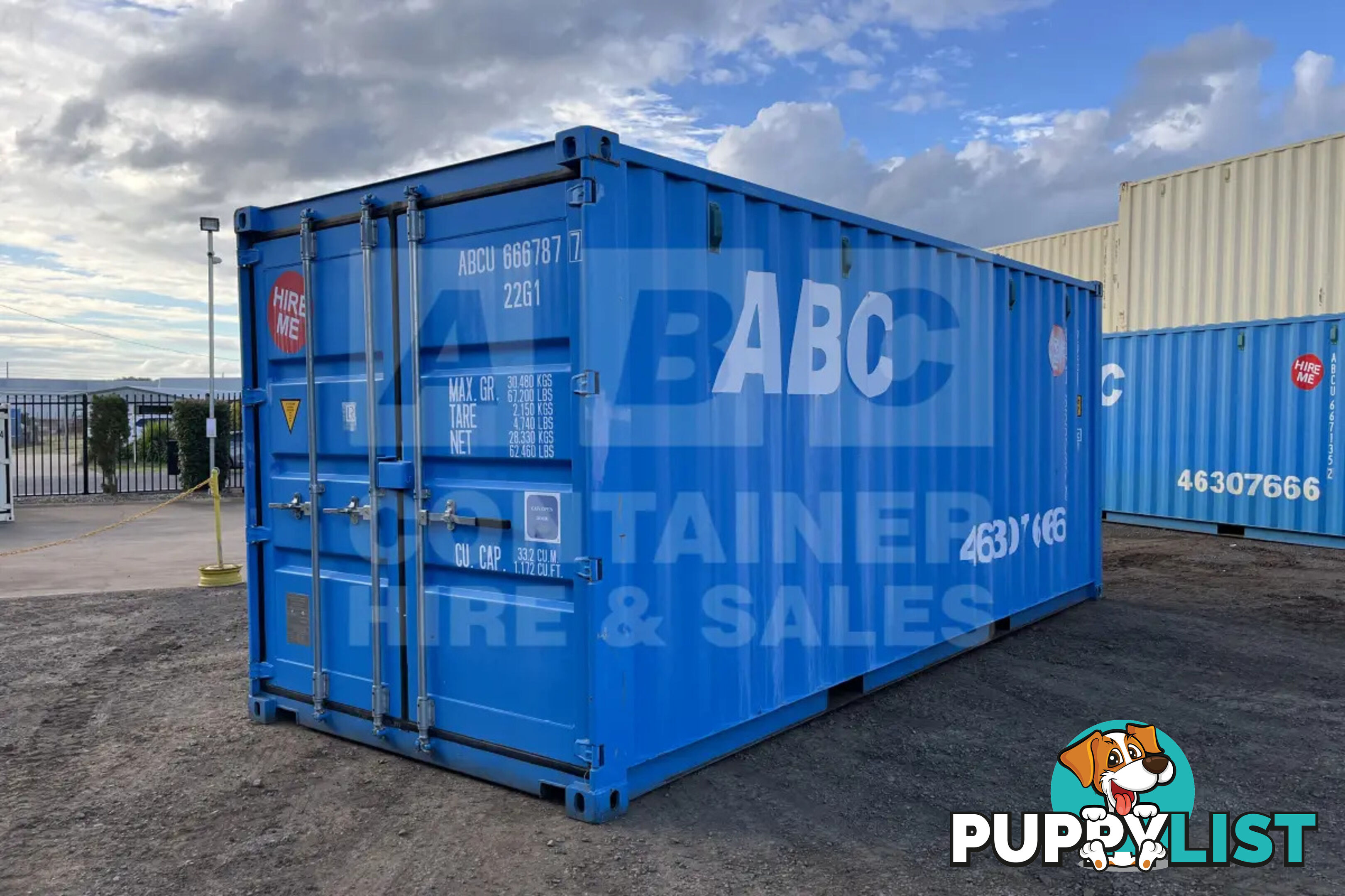 20' STANDARD HEIGHT SHIPPING CONTAINER - in Toowoomba