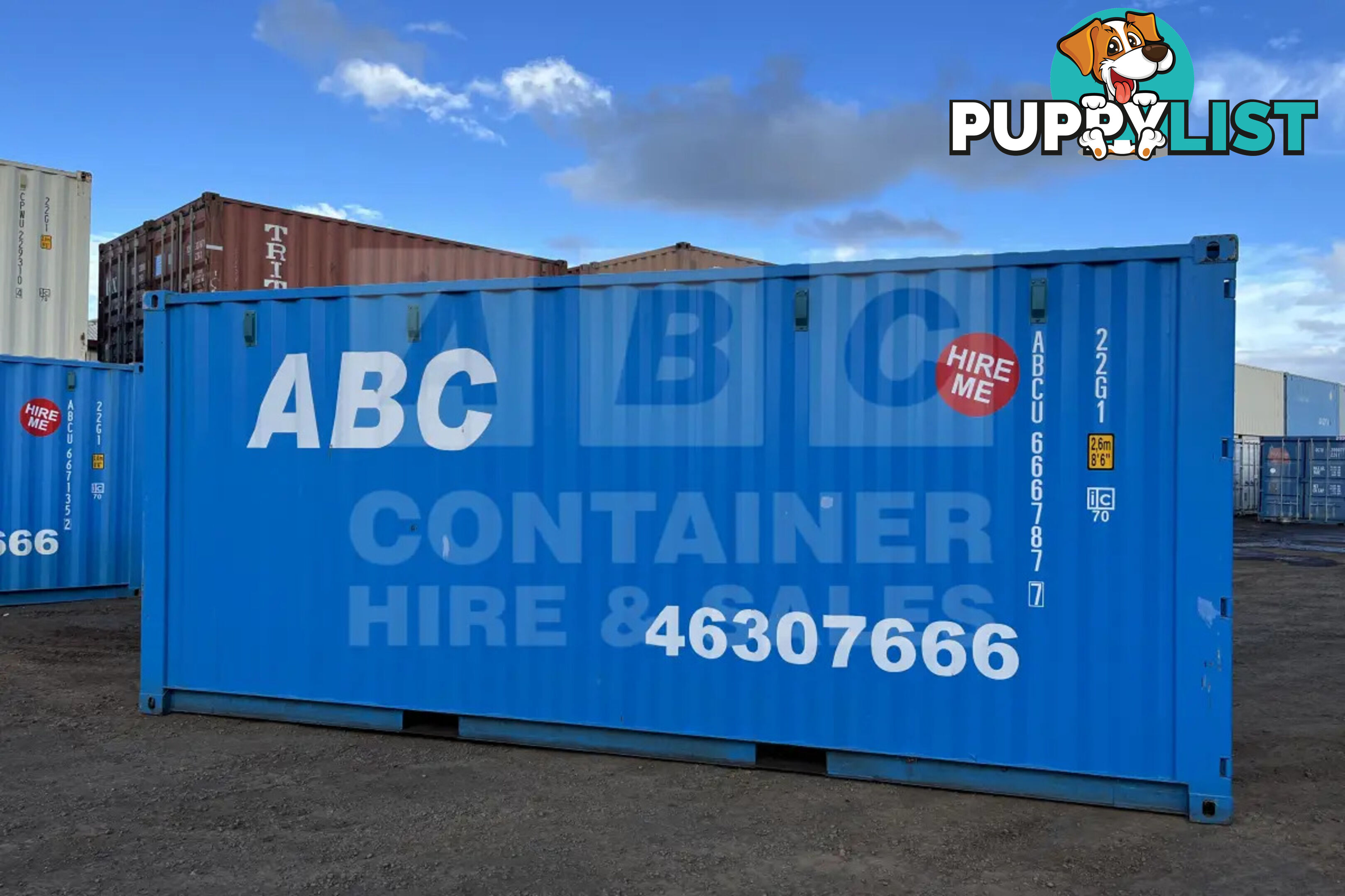 20' STANDARD HEIGHT SHIPPING CONTAINER - in Toowoomba