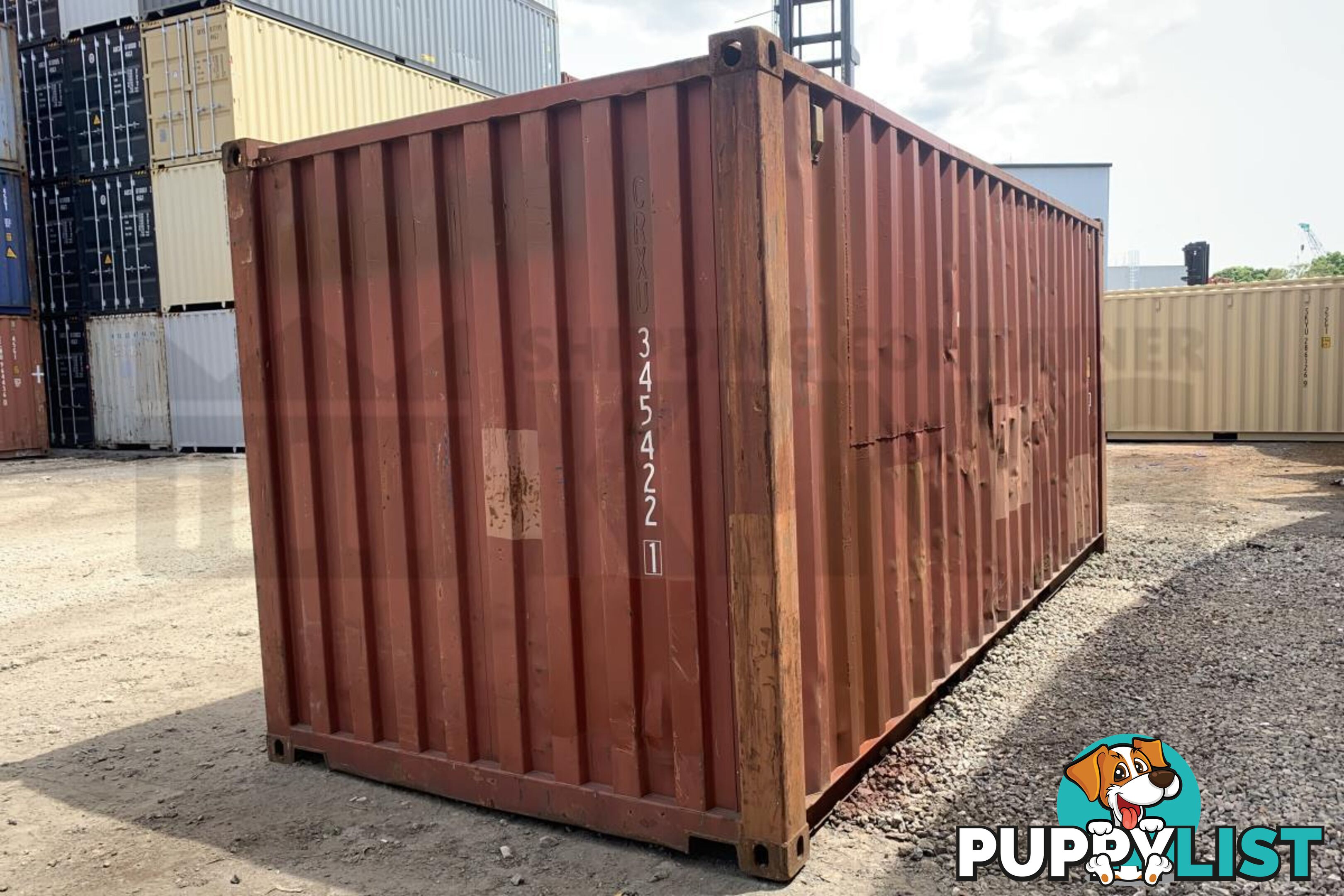 20' STANDARD HEIGHT SHIPPING CONTAINER - in Brisbane