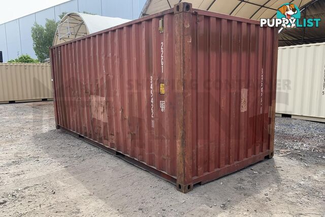 20' STANDARD HEIGHT SHIPPING CONTAINER - in Brisbane