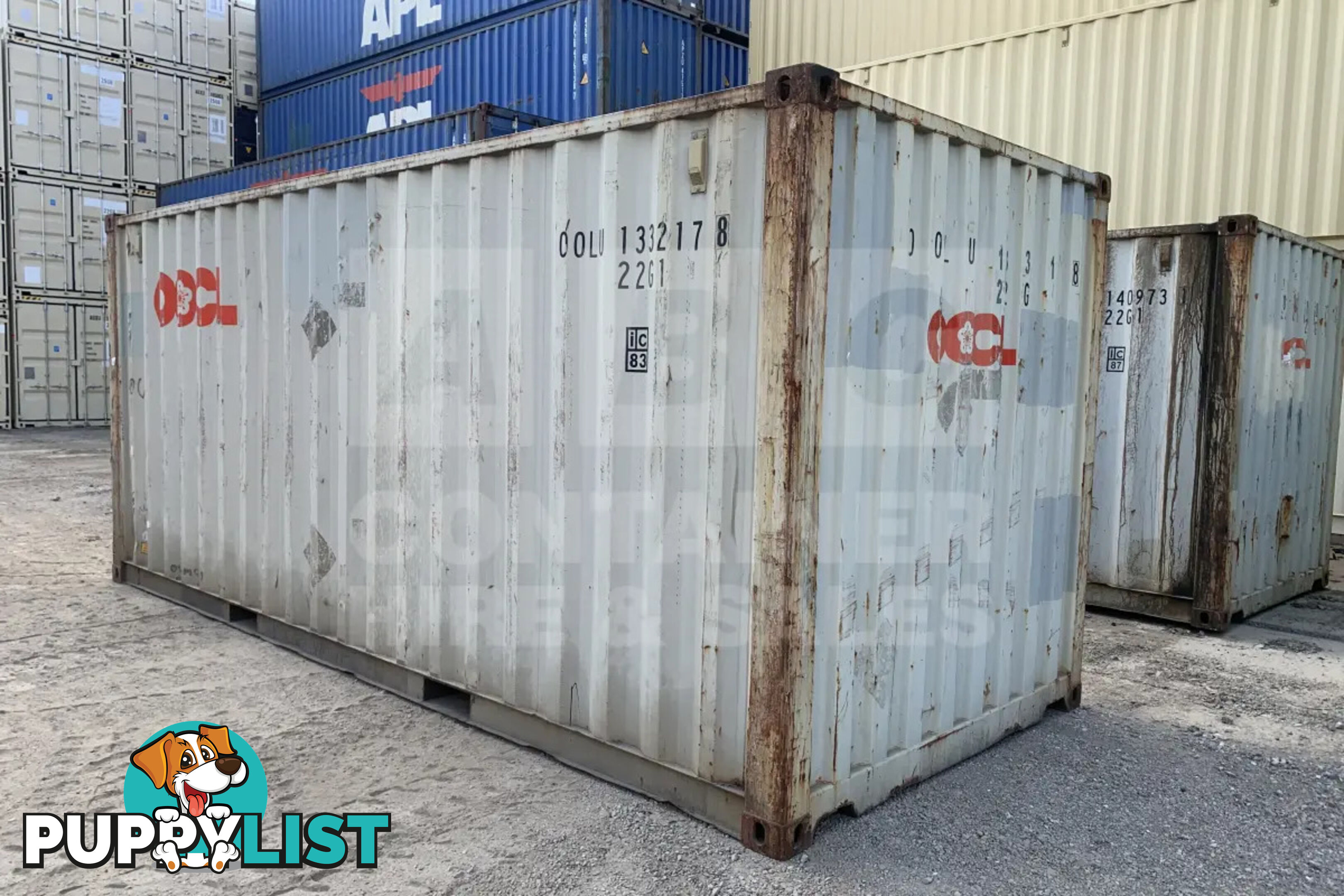 20' STANDARD HEIGHT SHIPPING CONTAINER