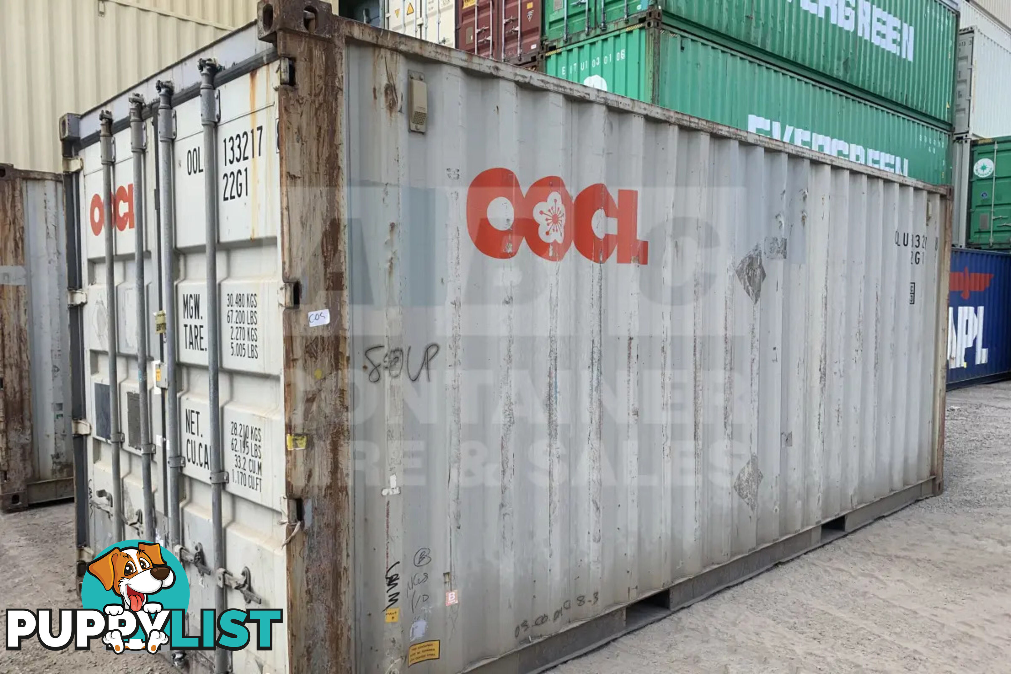 20' STANDARD HEIGHT SHIPPING CONTAINER