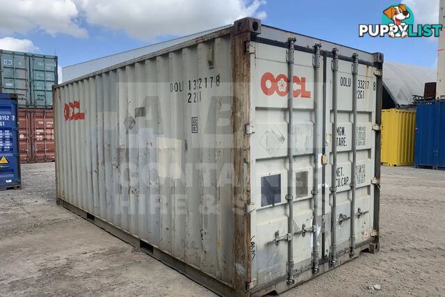 20' STANDARD HEIGHT SHIPPING CONTAINER