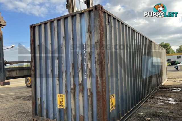 40' HIGH CUBE SHIPPING CONTAINER
