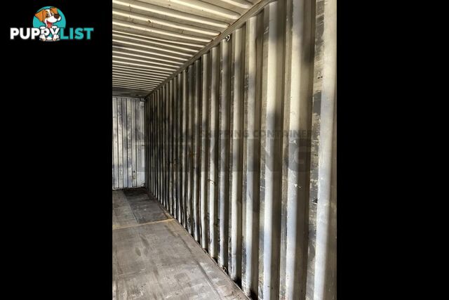40' HIGH CUBE SHIPPING CONTAINER