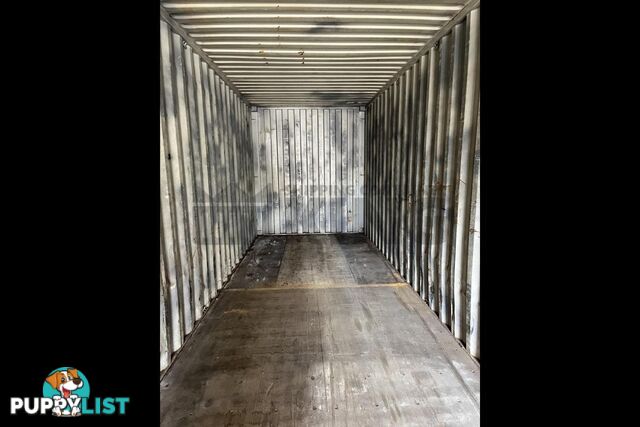 40' HIGH CUBE SHIPPING CONTAINER
