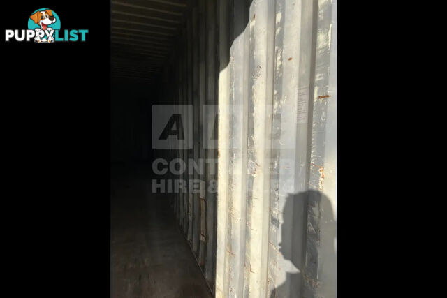 40' HIGH CUBE SHIPPING CONTAINER