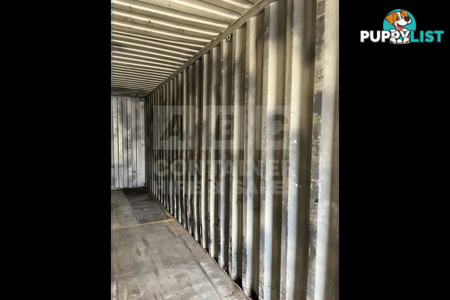 40' HIGH CUBE SHIPPING CONTAINER
