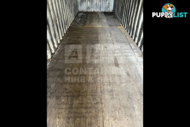 40' HIGH CUBE SHIPPING CONTAINER
