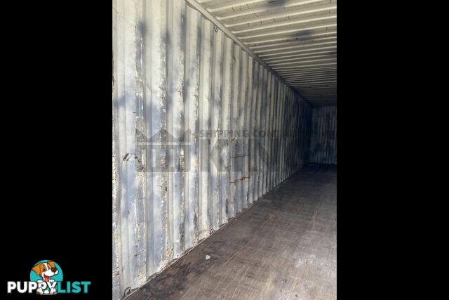 40' HIGH CUBE SHIPPING CONTAINER