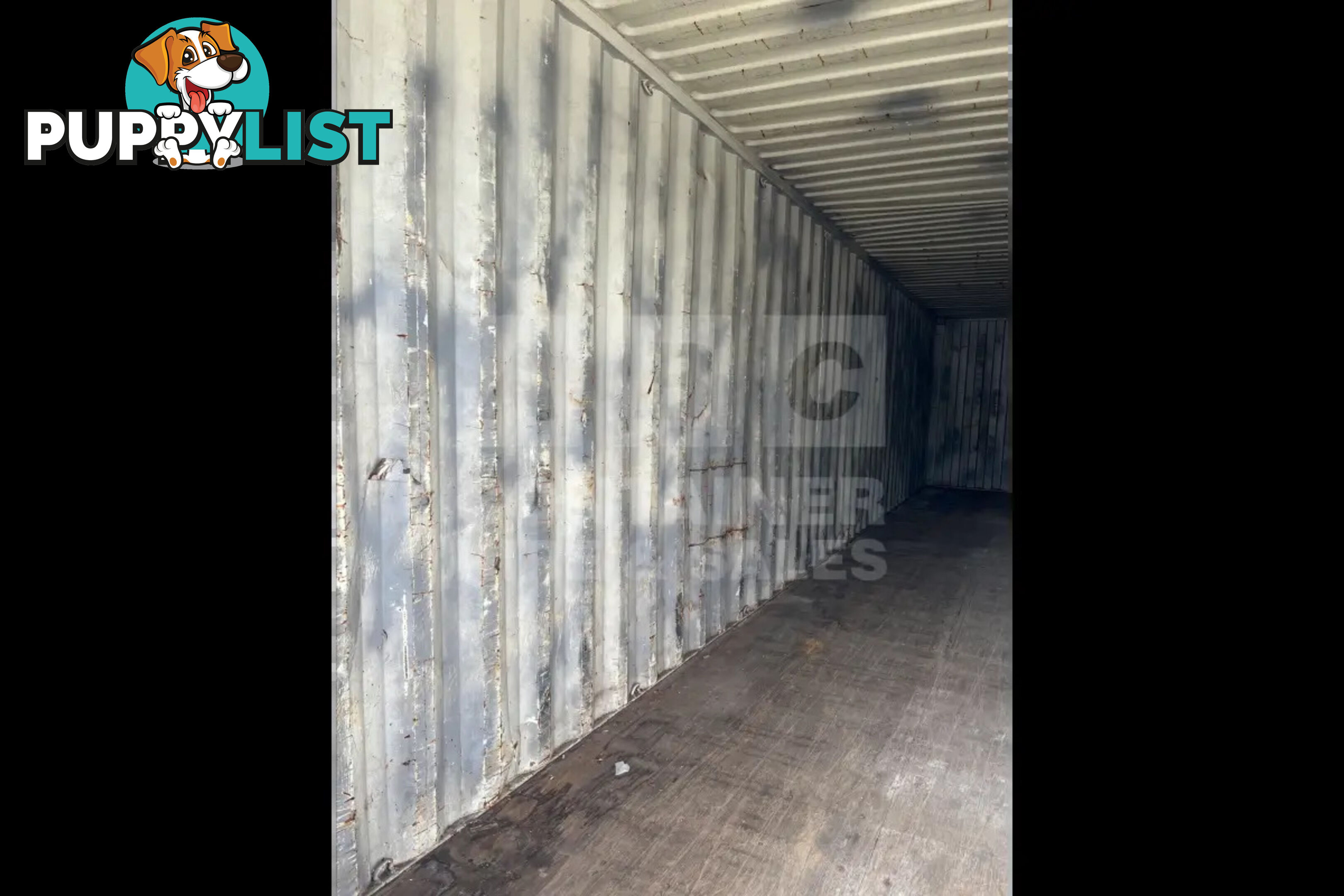 40' HIGH CUBE SHIPPING CONTAINER