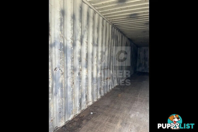 40' HIGH CUBE SHIPPING CONTAINER