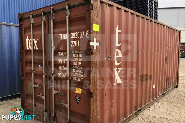 20' STANDARD HEIGHT SHIPPING CONTAINER