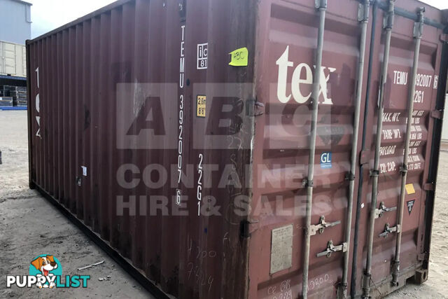 20' STANDARD HEIGHT SHIPPING CONTAINER