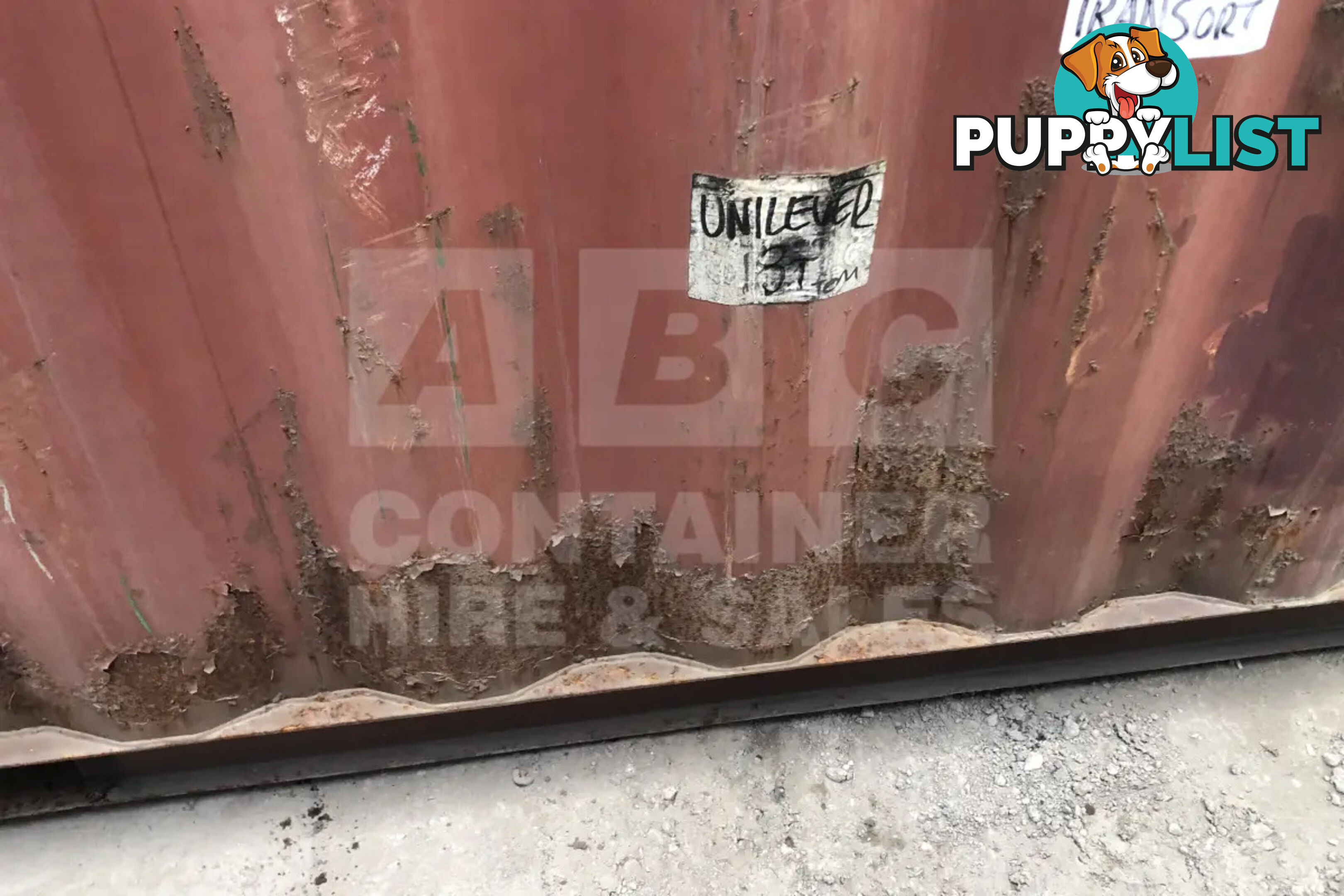 20' STANDARD HEIGHT SHIPPING CONTAINER
