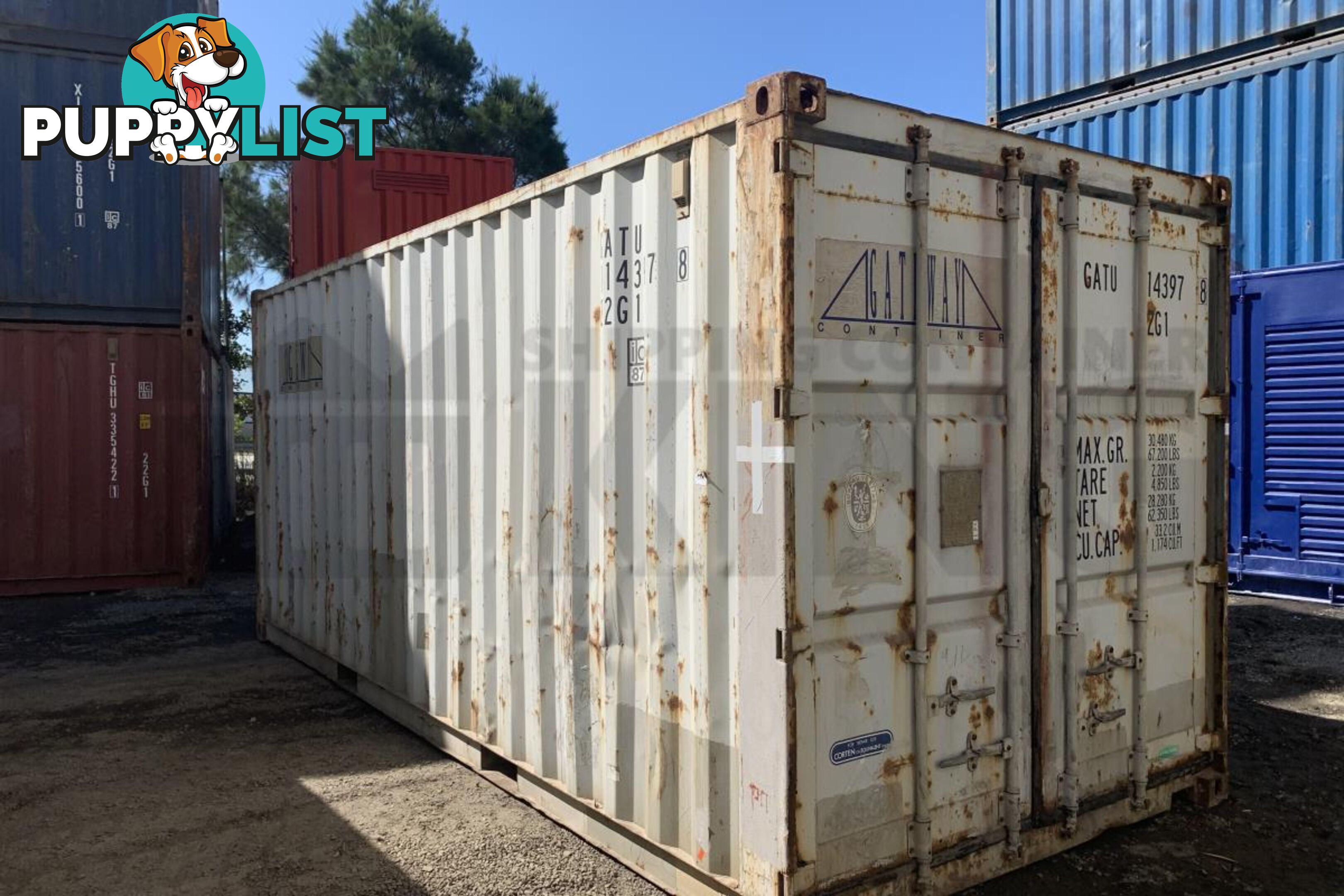 20' STANDARD HEIGHT SHIPPING CONTAINER - in Rockhampton