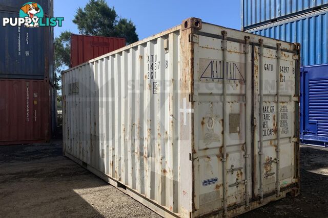 20' STANDARD HEIGHT SHIPPING CONTAINER - in Rockhampton