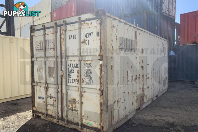 20' STANDARD HEIGHT SHIPPING CONTAINER - in Rockhampton