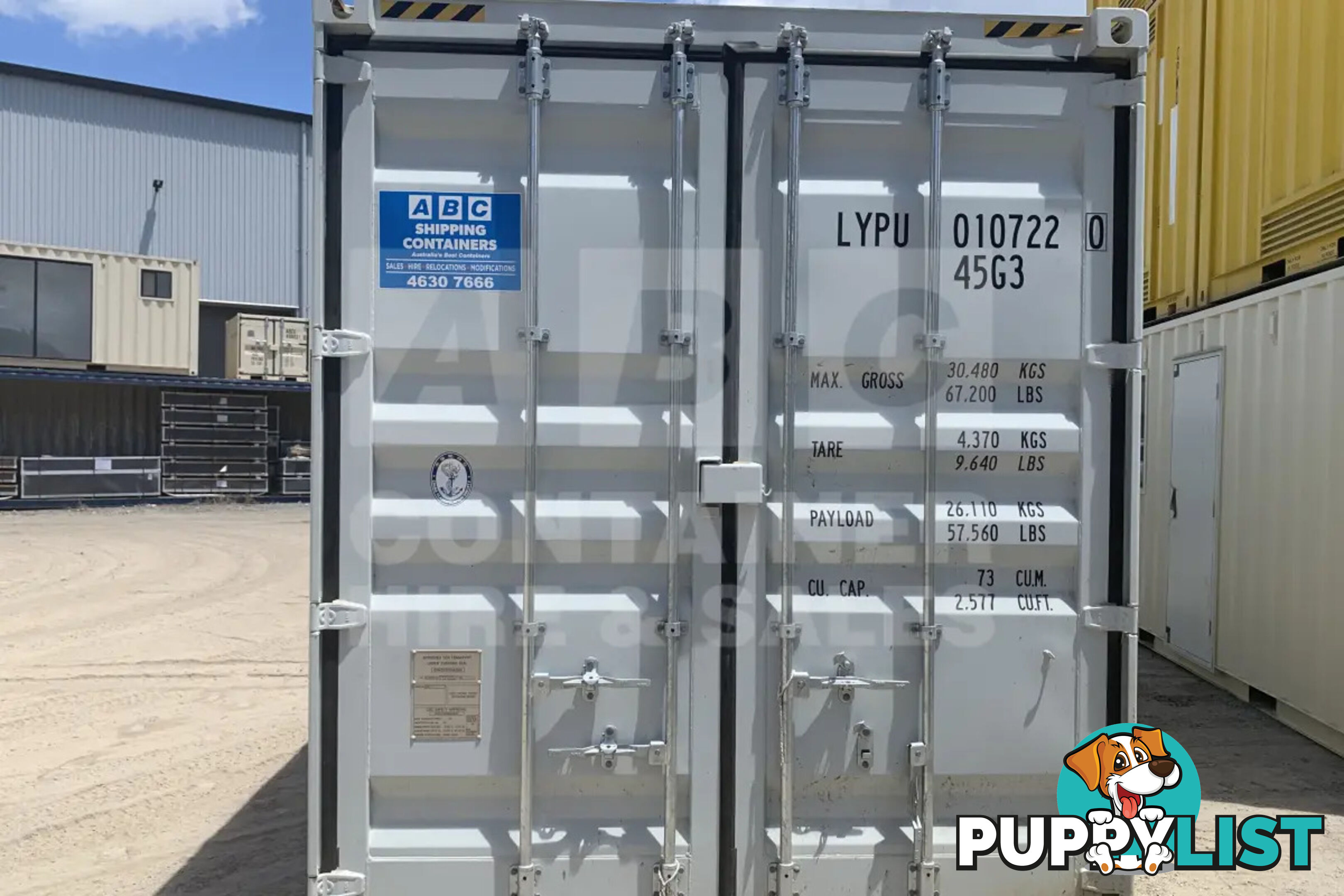40' HIGH CUBE PARTIAL SIDE OPENING SHIPPING CONTAINER (2 SETS OF SIDE OPENING DOORS) - in Brisbane