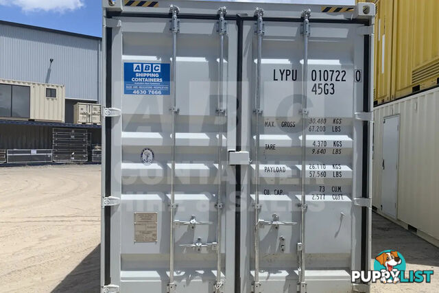 40' HIGH CUBE PARTIAL SIDE OPENING SHIPPING CONTAINER (2 SETS OF SIDE OPENING DOORS) - in Brisbane