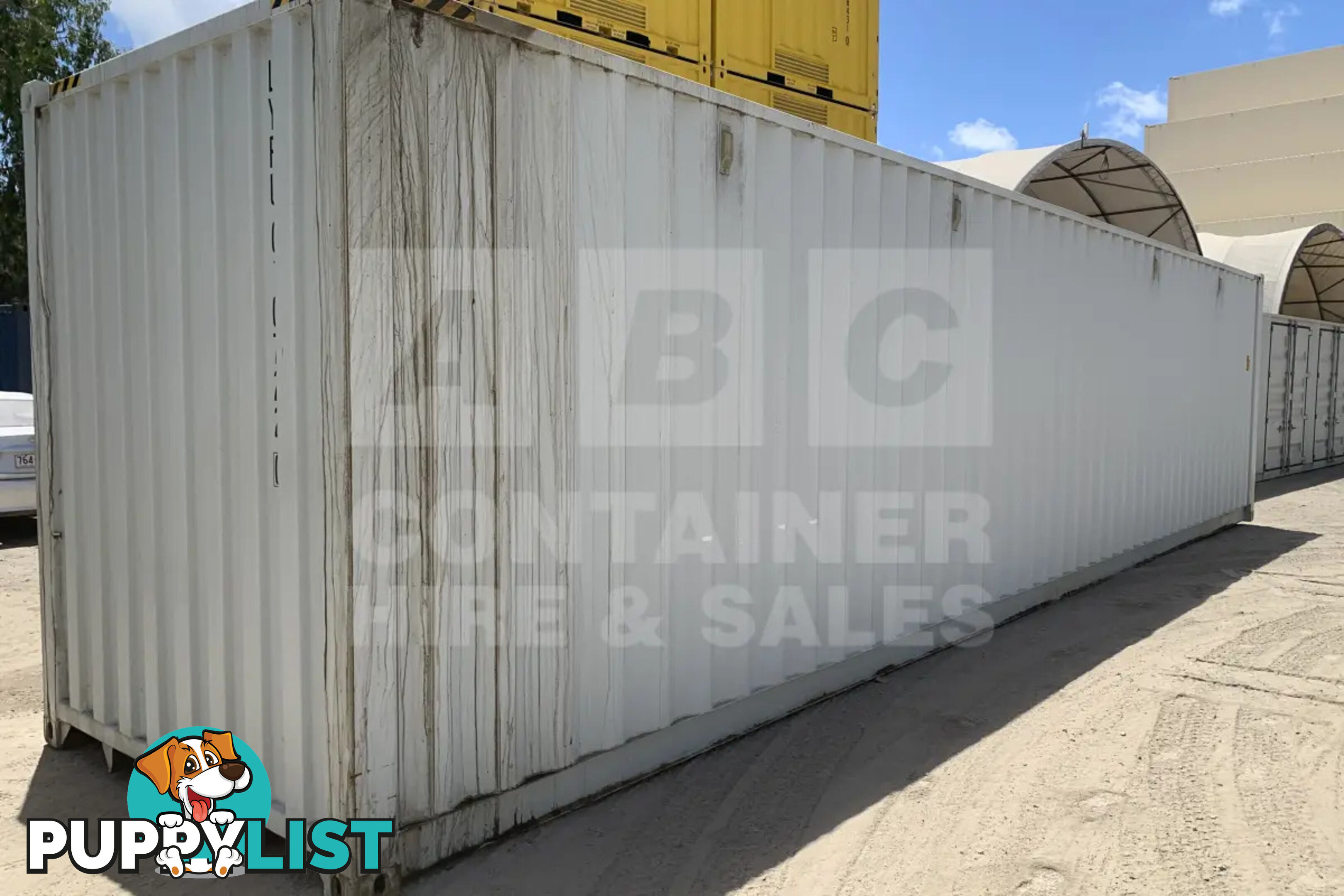 40' HIGH CUBE PARTIAL SIDE OPENING SHIPPING CONTAINER (2 SETS OF SIDE OPENING DOORS) - in Brisbane