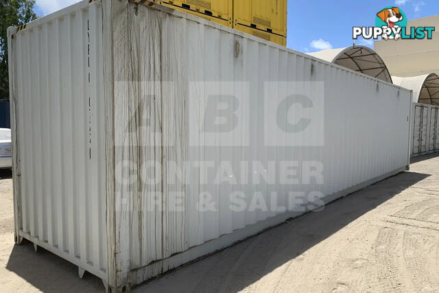 40' HIGH CUBE PARTIAL SIDE OPENING SHIPPING CONTAINER (2 SETS OF SIDE OPENING DOORS) - in Brisbane