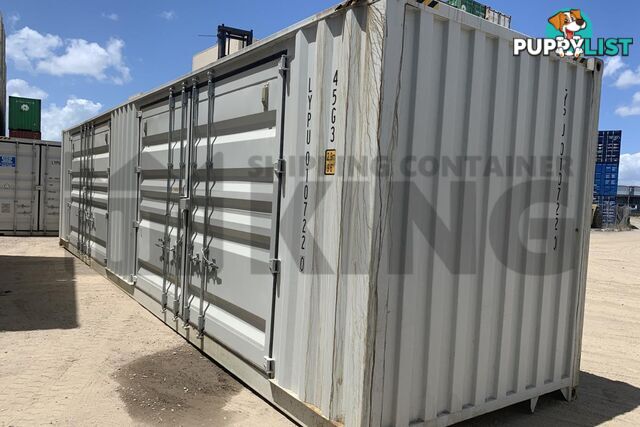 40' HIGH CUBE PARTIAL SIDE OPENING SHIPPING CONTAINER (2 SETS OF SIDE OPENING DOORS) - in Brisbane