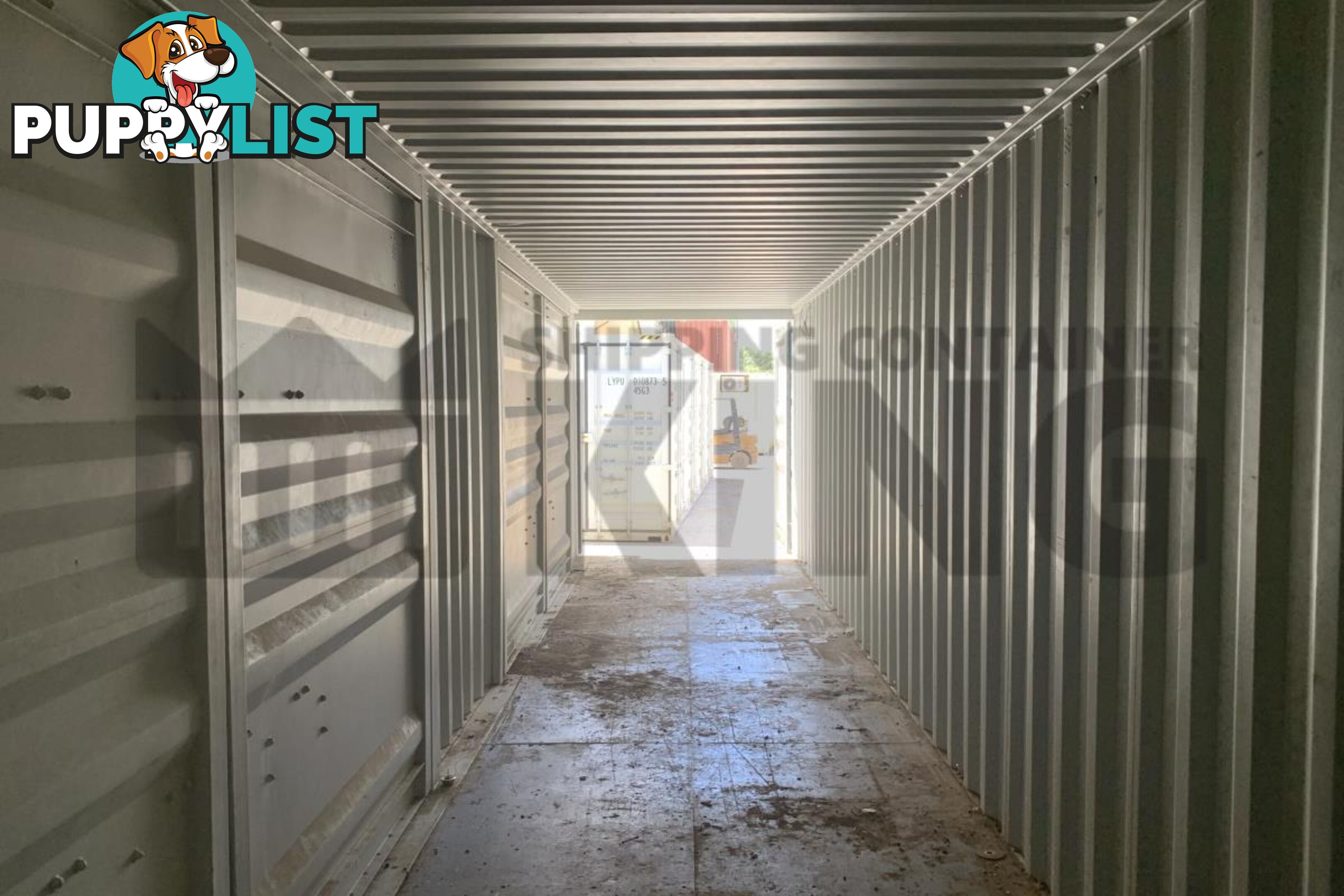 40' HIGH CUBE PARTIAL SIDE OPENING SHIPPING CONTAINER (2 SETS OF SIDE OPENING DOORS) - in Brisbane