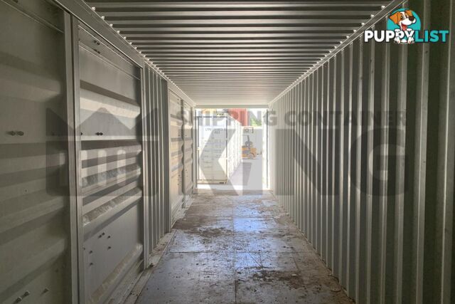40' HIGH CUBE PARTIAL SIDE OPENING SHIPPING CONTAINER (2 SETS OF SIDE OPENING DOORS) - in Brisbane