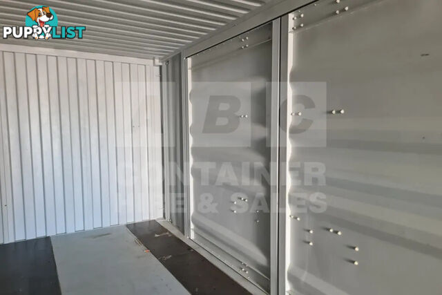 40' HIGH CUBE PARTIAL SIDE OPENING SHIPPING CONTAINER (2 SETS OF SIDE OPENING DOORS) - in Brisbane