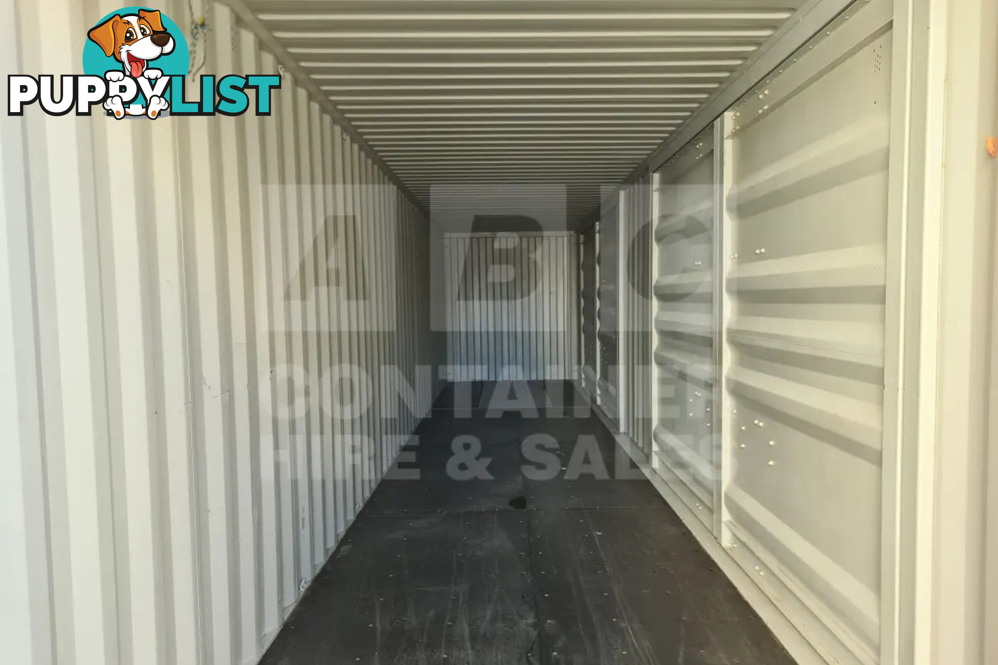 40' HIGH CUBE PARTIAL SIDE OPENING SHIPPING CONTAINER (2 SETS OF SIDE OPENING DOORS) - in Brisbane