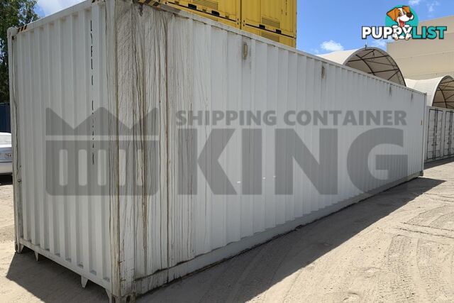 40' HIGH CUBE PARTIAL SIDE OPENING SHIPPING CONTAINER (2 SETS OF SIDE OPENING DOORS) - in Brisbane