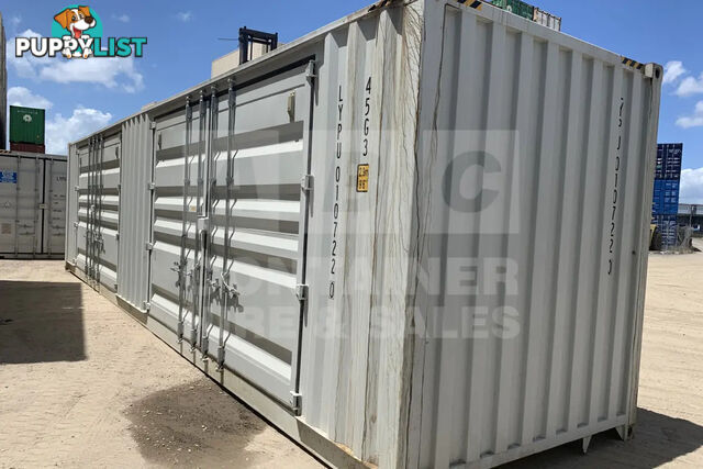 40' HIGH CUBE PARTIAL SIDE OPENING SHIPPING CONTAINER (2 SETS OF SIDE OPENING DOORS) - in Brisbane