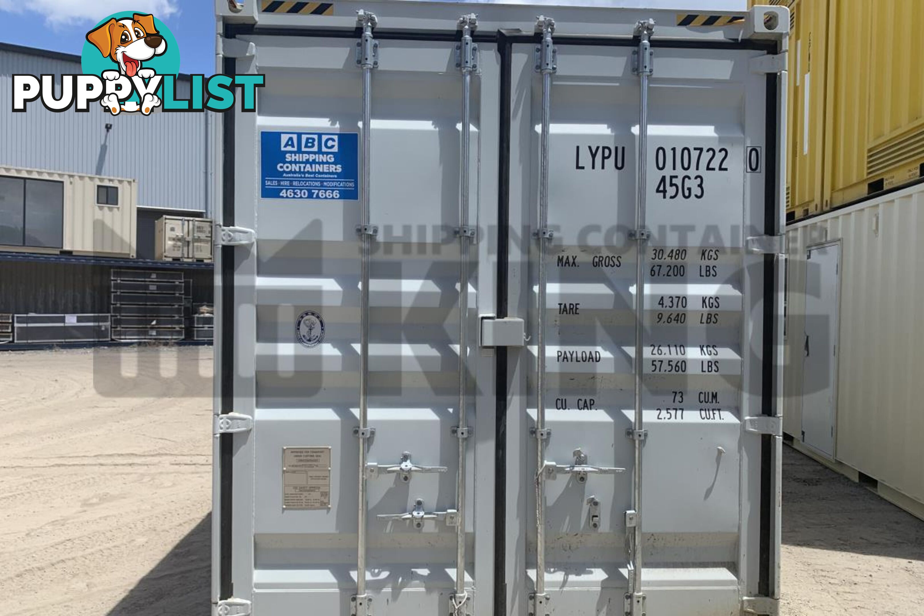 40' HIGH CUBE PARTIAL SIDE OPENING SHIPPING CONTAINER (2 SETS OF SIDE OPENING DOORS) - in Brisbane