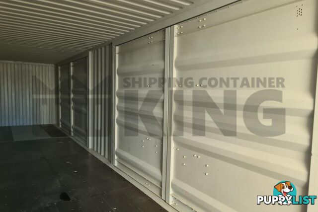 40' HIGH CUBE PARTIAL SIDE OPENING SHIPPING CONTAINER (2 SETS OF SIDE OPENING DOORS) - in Brisbane