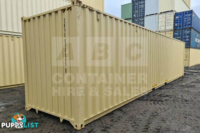 40' HIGH CUBE SHIPPING CONTAINER - in Brisbane