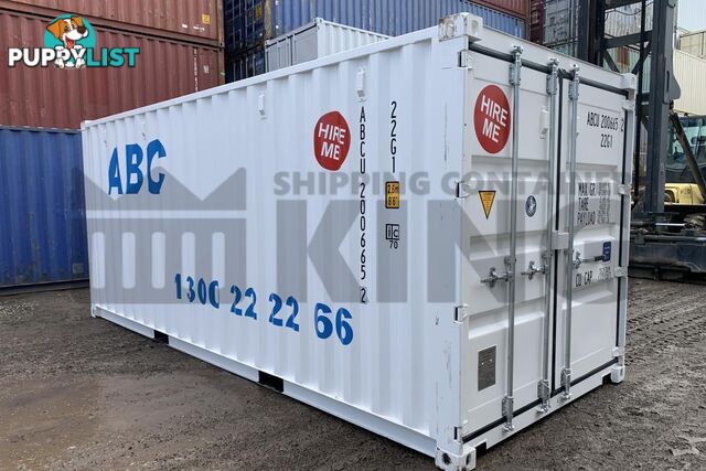 20' STANDARD HEIGHT SHIPPING CONTAINER - in Brisbane
