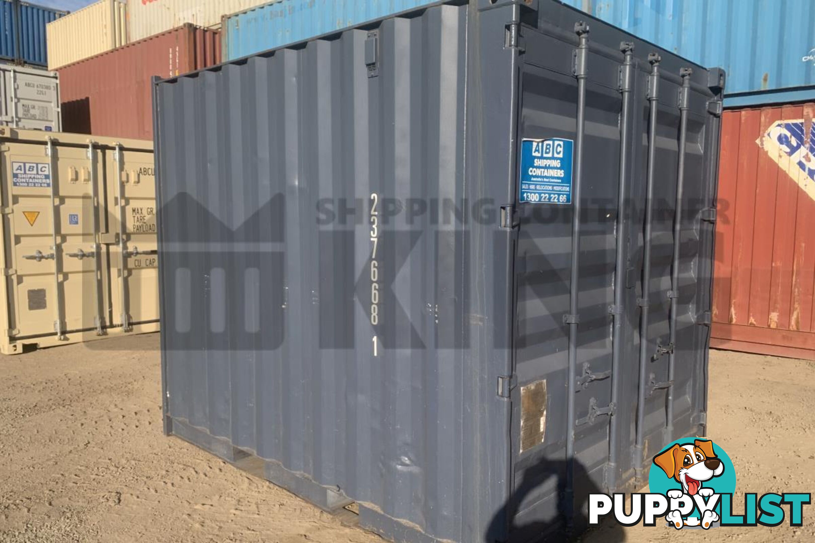 10' STANDARD HEIGHT SHIPPING CONTAINER (CONTAINER DOOR END) - in Gympie