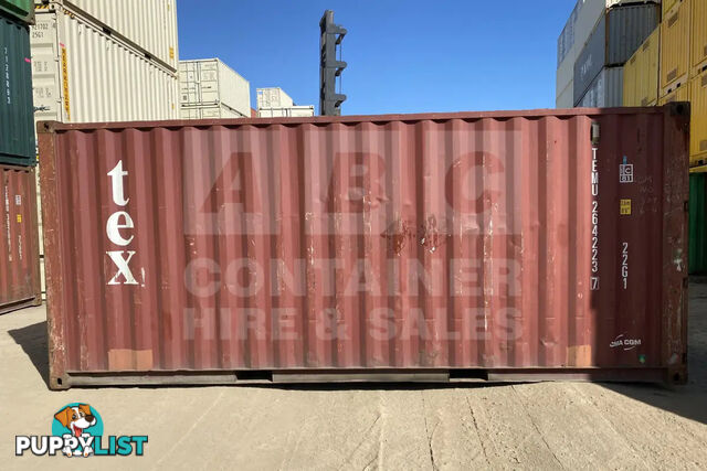 20' STANDARD HEIGHT SHIPPING CONTAINER - in Gympie