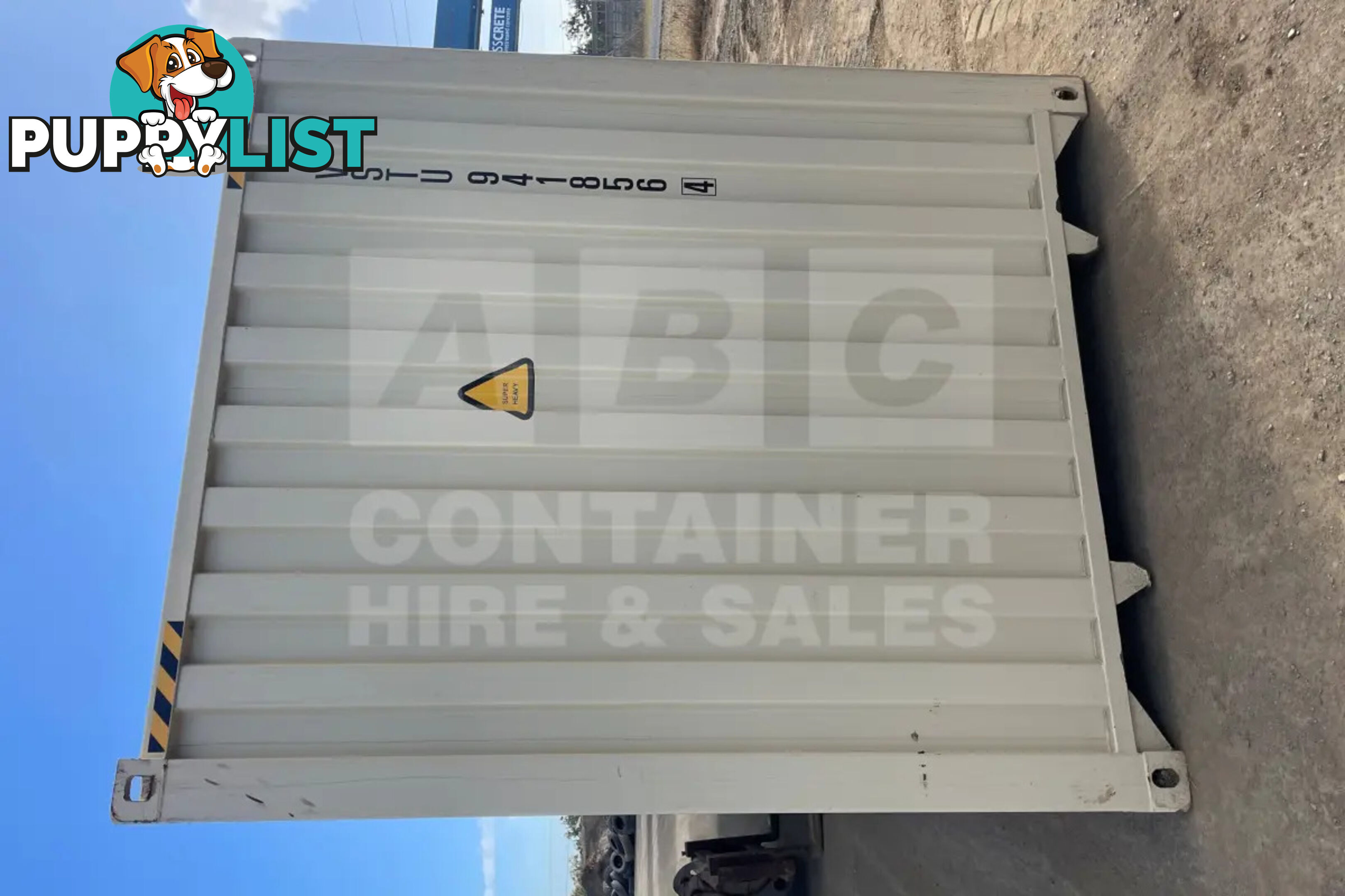 40' HIGH CUBE SHIPPING CONTAINER