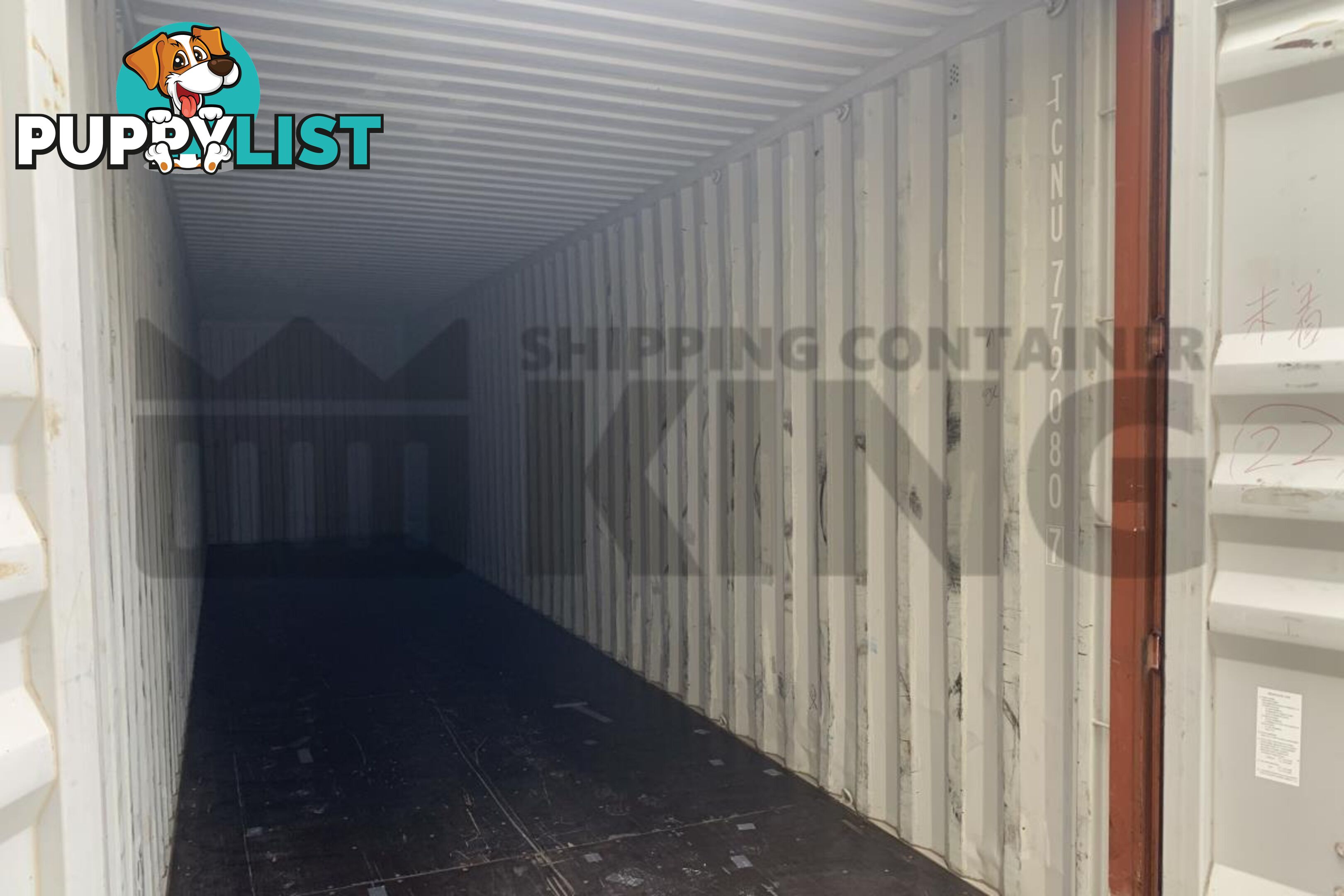 40' HIGH CUBE SHIPPING CONTAINER