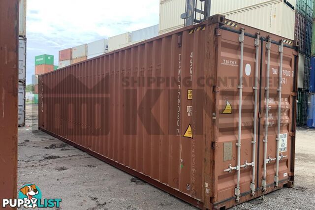 40' HIGH CUBE SHIPPING CONTAINER