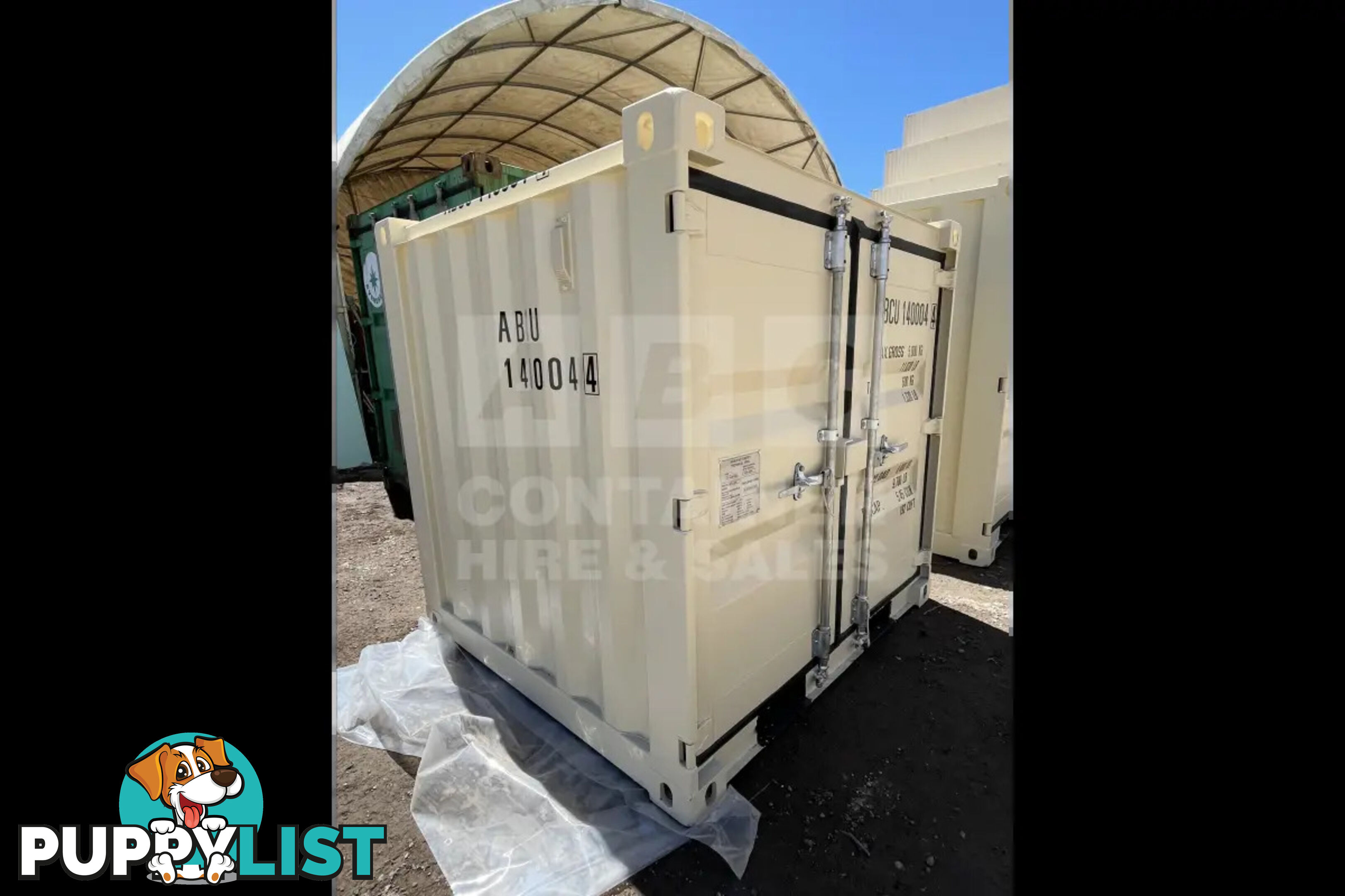 6' SHIPPING CONTAINER (FACTORY BUILT)