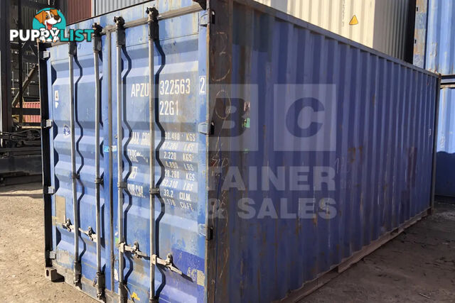 20' STANDARD HEIGHT SHIPPING CONTAINER