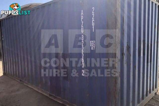 20' STANDARD HEIGHT SHIPPING CONTAINER