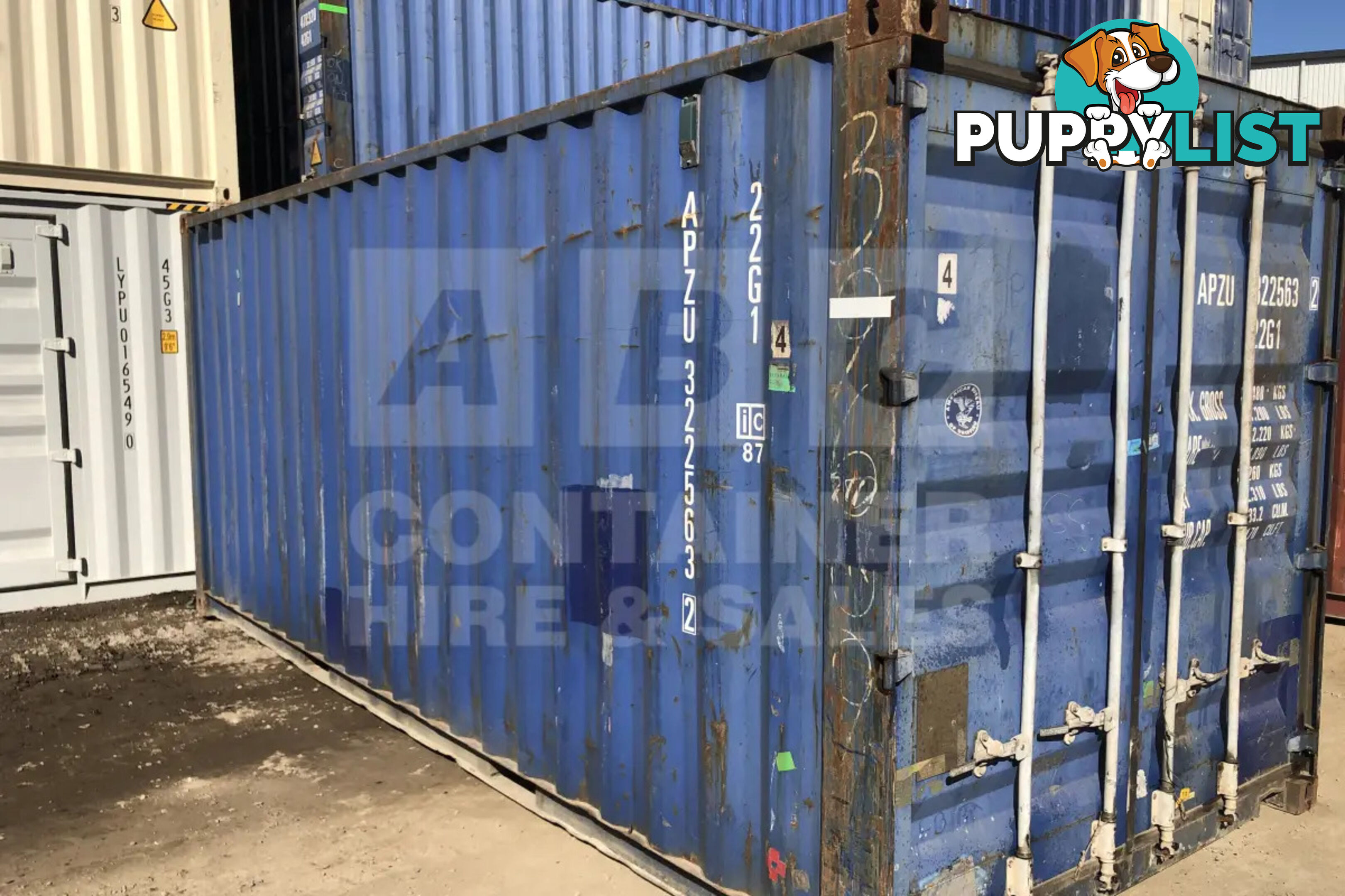 20' STANDARD HEIGHT SHIPPING CONTAINER