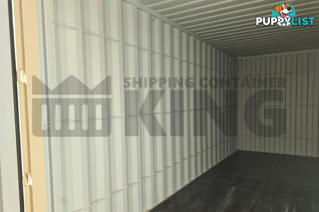 20' HIGH CUBE SHIPPING CONTAINER (WITH TIE RAILS)